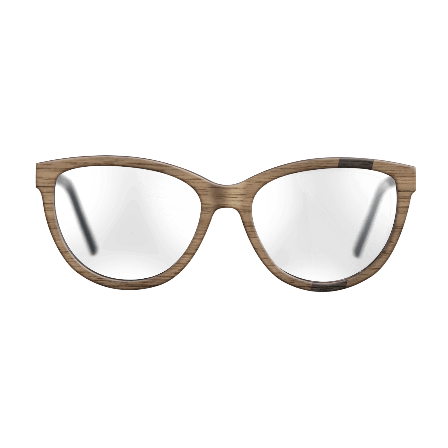 Fumed Oak,Walnut: Straight Grain: Wedge - The Maiden - Cat - SIRIS wood optic