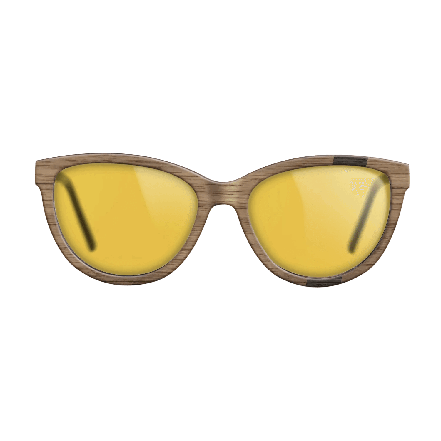 Fumed Oak,Walnut: Straight Grain: Wedge - The Maiden - Cat - SIRIS wood optic