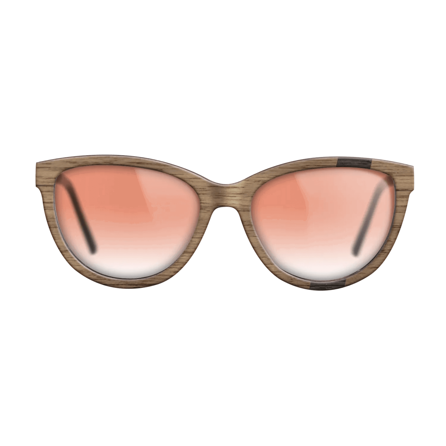 Fumed Oak,Walnut: Straight Grain: Wedge - The Maiden - Cat - SIRIS wood optic