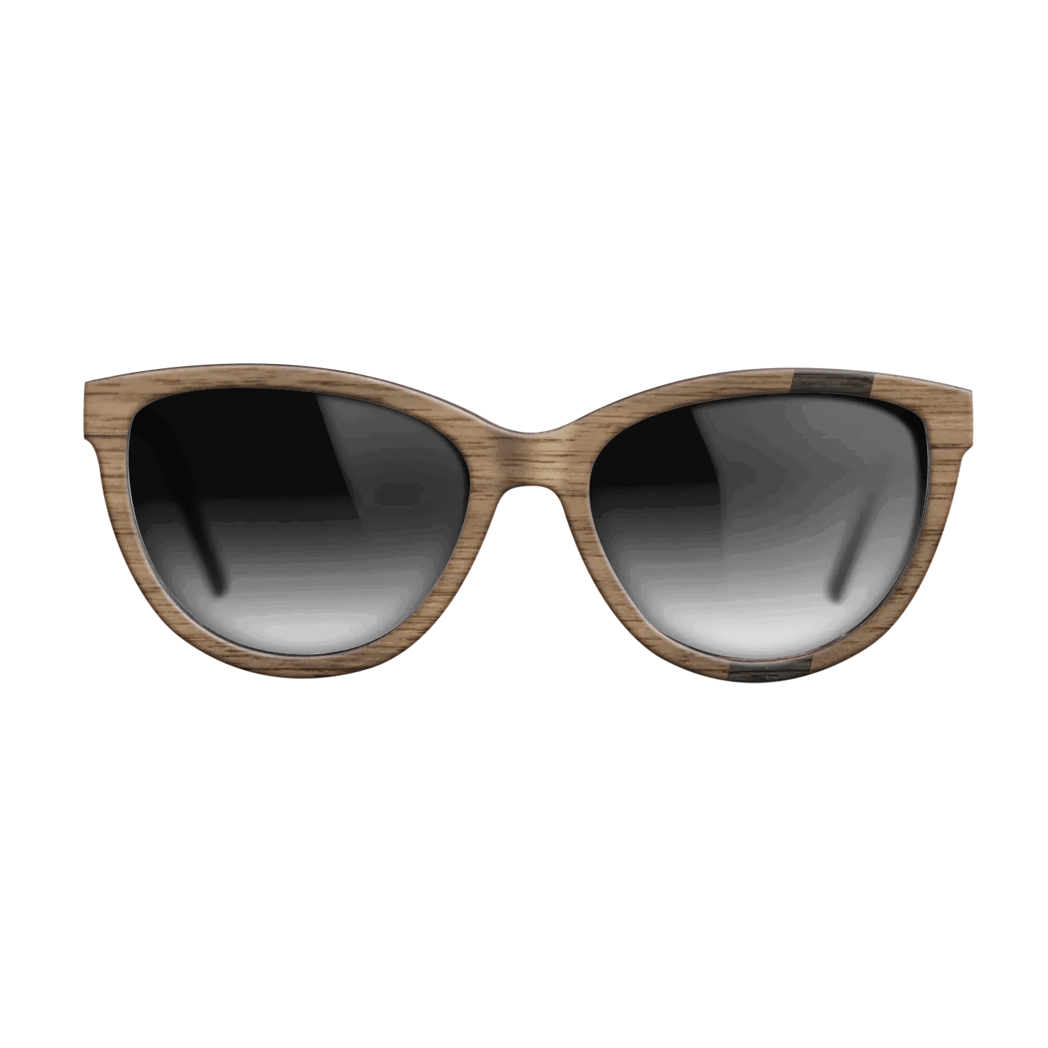 Fumed Oak,Walnut: Straight Grain: Wedge - The Maiden - Cat - SIRIS wood optic
