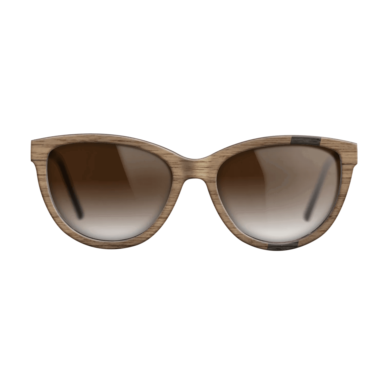 Fumed Oak,Walnut: Straight Grain: Wedge - The Maiden - Cat - SIRIS wood optic