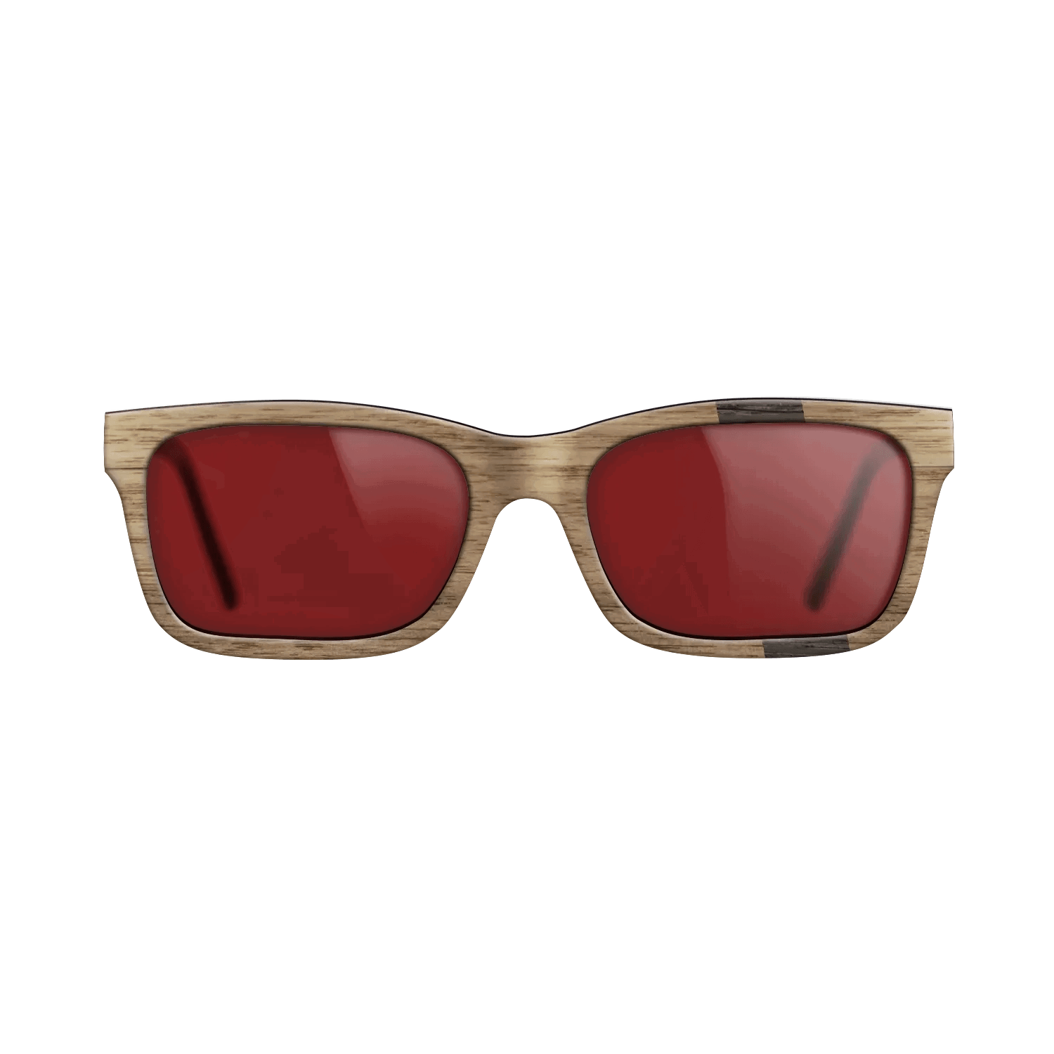 Fumed Oak,Walnut: Straight Grain: Wedge - The Sage - Rectangle - 1575 - SIRIS wood optic