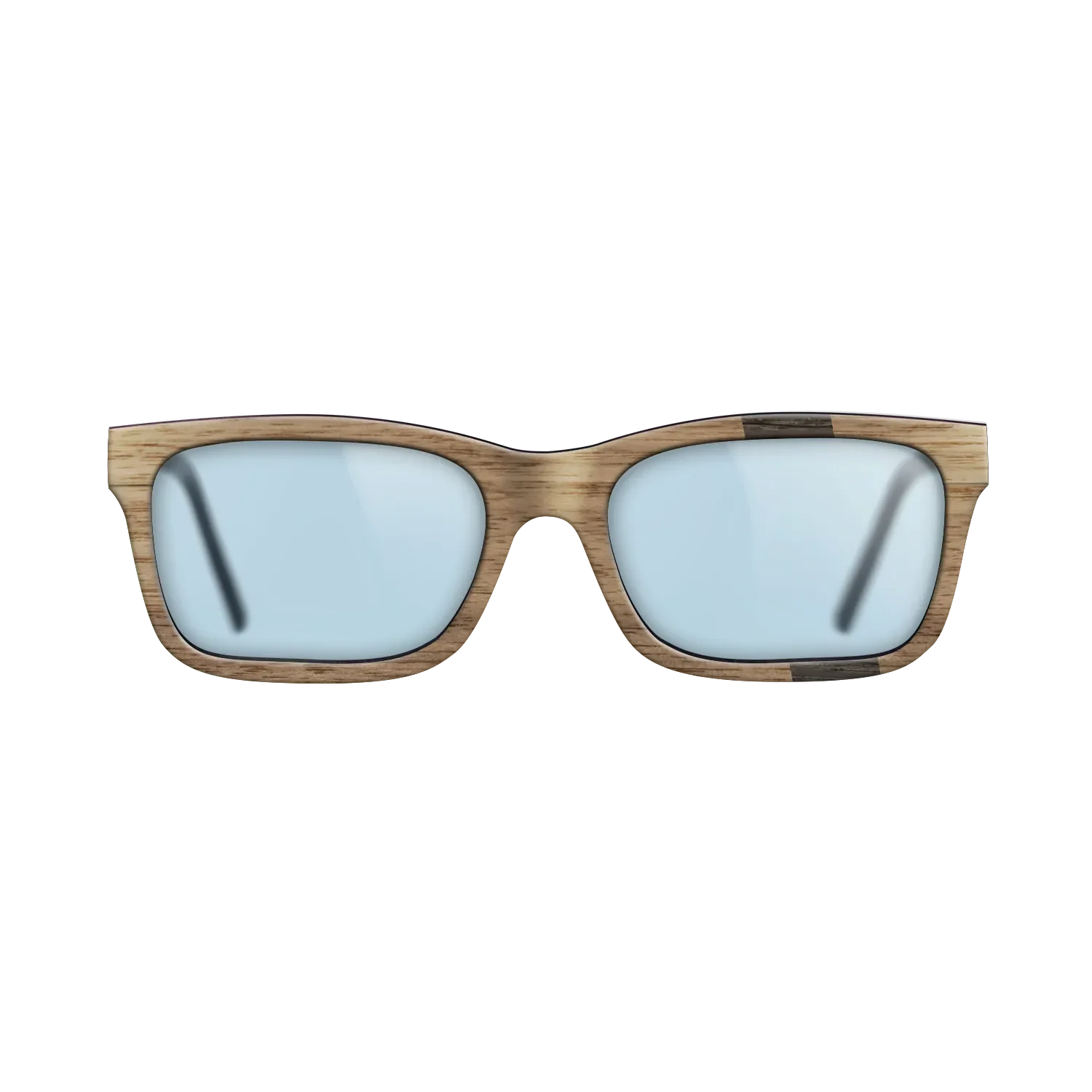 Fumed Oak,Walnut: Straight Grain: Wedge - The Sage - Rectangle - 1575 - SIRIS wood optic