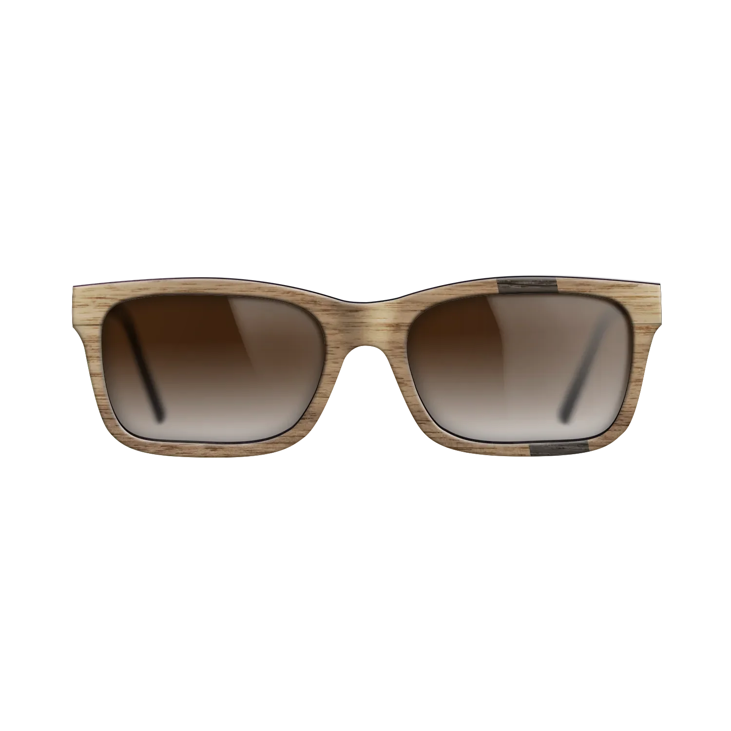 Fumed Oak,Walnut: Straight Grain: Wedge - The Sage - Rectangle - 1575 - SIRIS wood optic