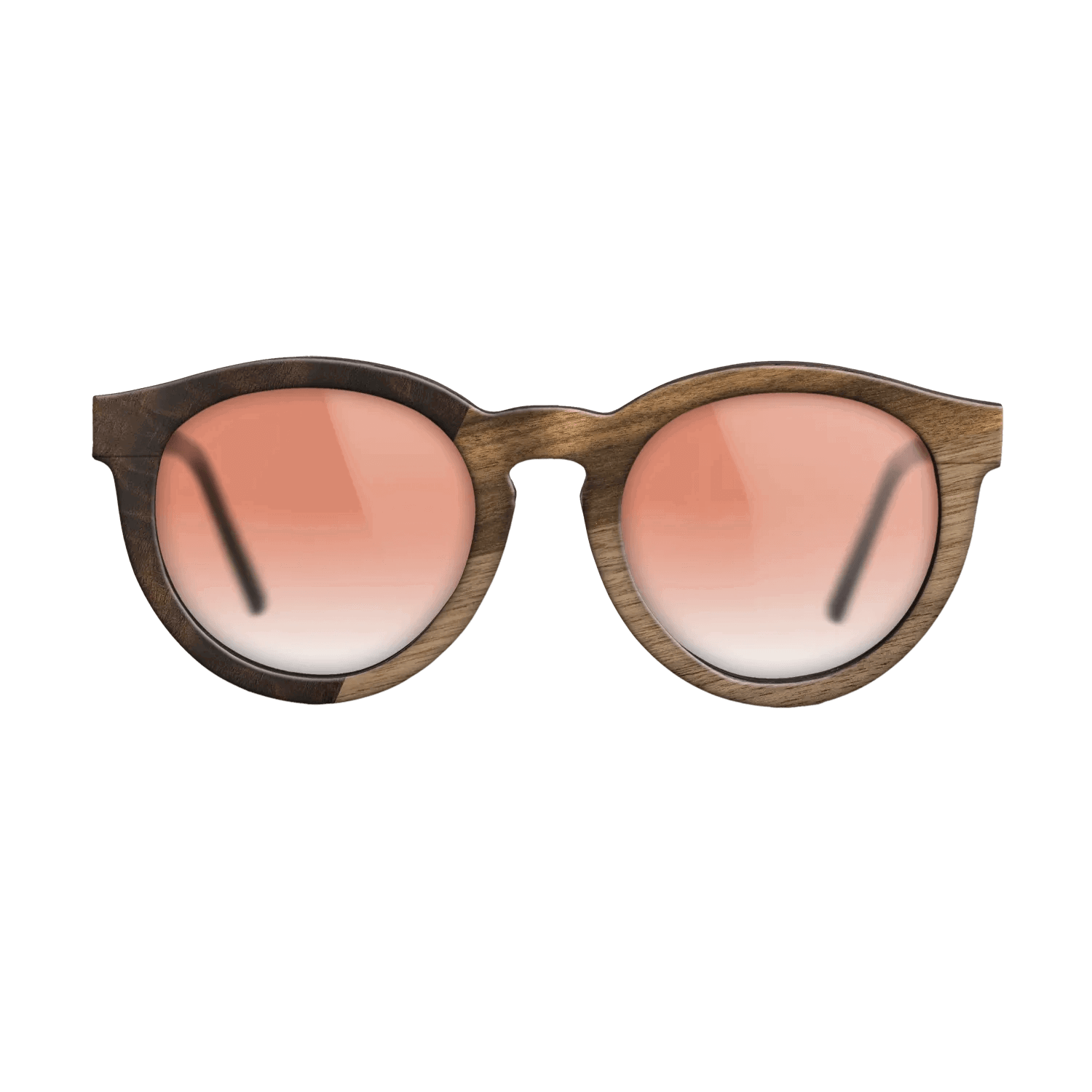 Fumed Oak,Walnut: Straight Grain,Wenge,Louro Preto: Angle Cut - The Rebel - Round - 1715 - SIRIS wood optic