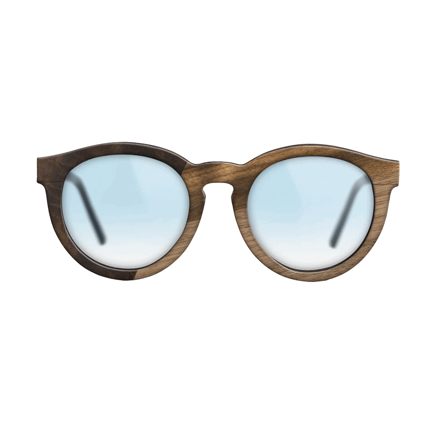 Fumed Oak,Walnut: Straight Grain,Wenge,Louro Preto: Angle Cut - The Rebel - Round - 1715 - SIRIS wood optic