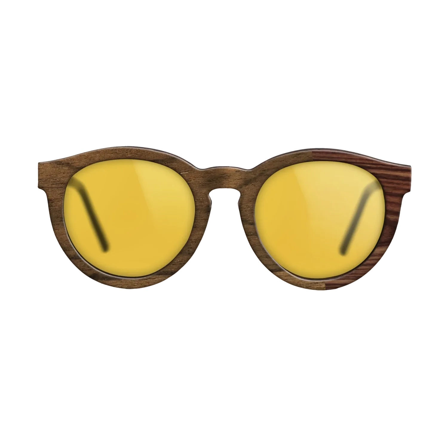 Fumed Oak,Walnut: Straight Grain,Wenge,Rosewood Reconstituted: Angle Cut - The Rebel - Round - 1474 - SIRIS wood optic