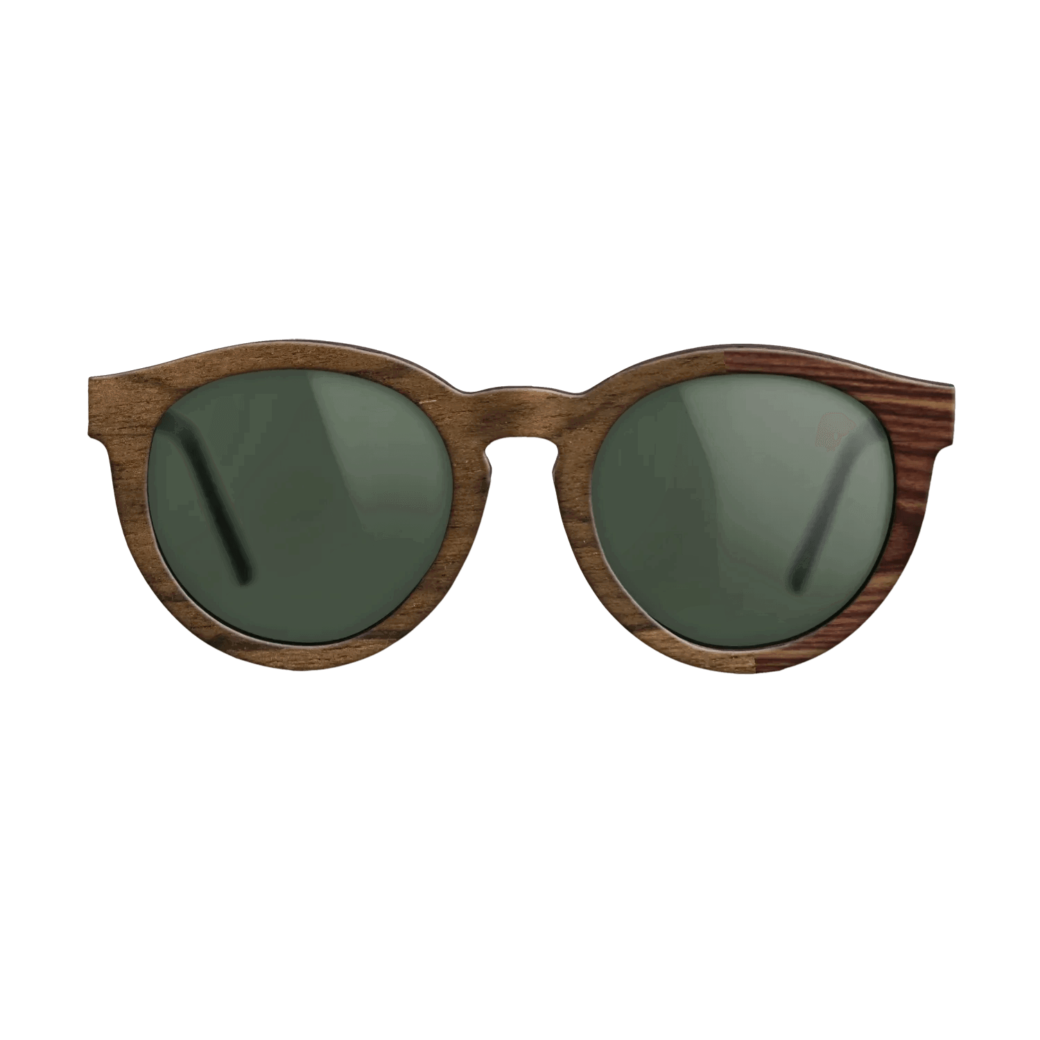 Fumed Oak,Walnut: Straight Grain,Wenge,Rosewood Reconstituted: Angle Cut - The Rebel - Round - 1474 - SIRIS wood optic