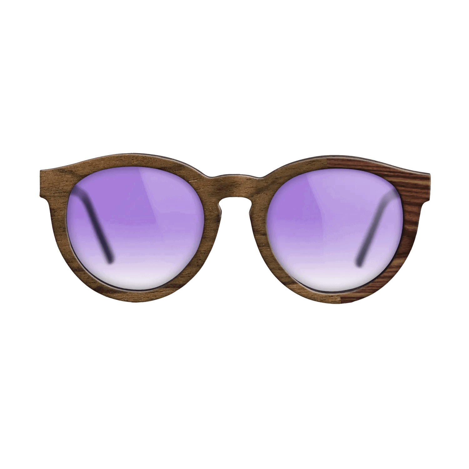 Fumed Oak,Walnut: Straight Grain,Wenge,Rosewood Reconstituted: Angle Cut - The Rebel - Round - 1474 - SIRIS wood optic