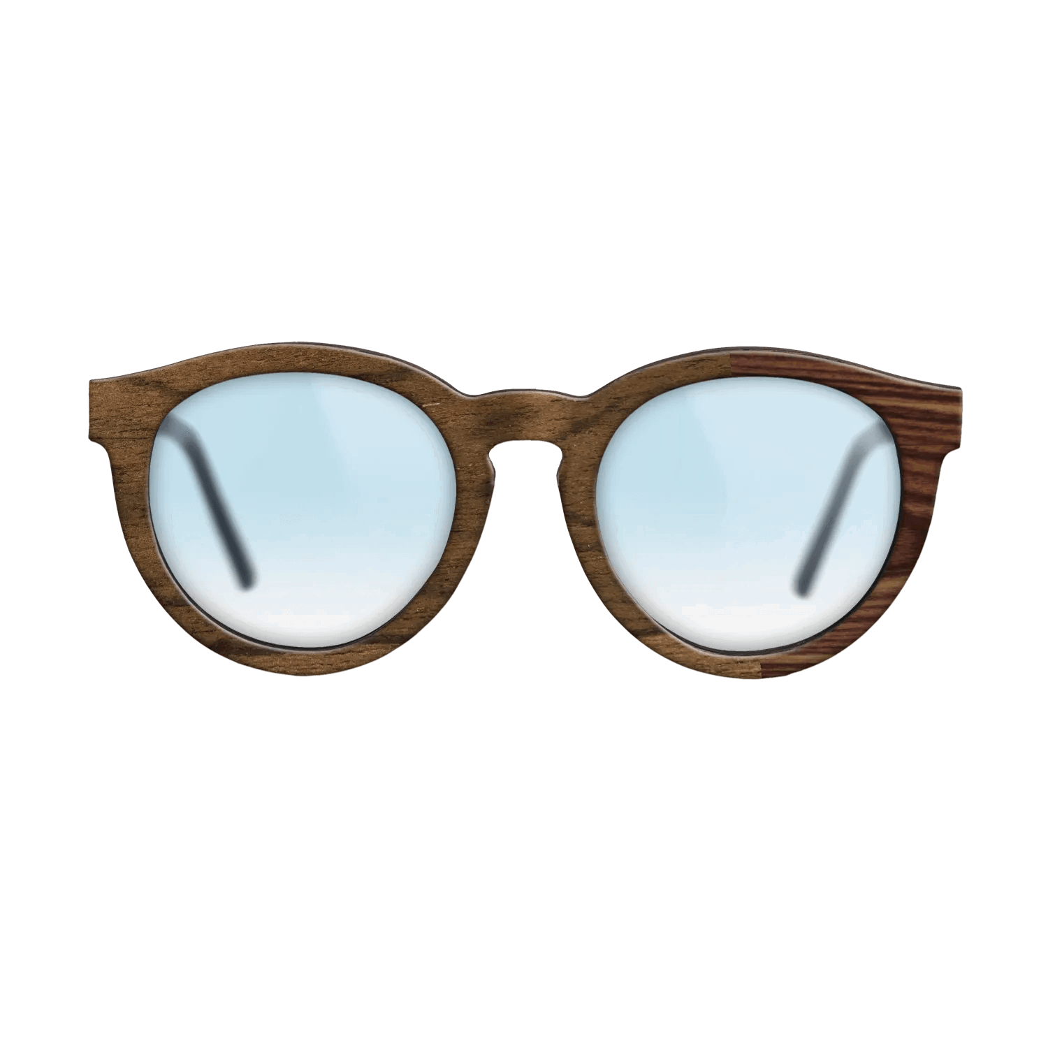 Fumed Oak,Walnut: Straight Grain,Wenge,Rosewood Reconstituted: Angle Cut - The Rebel - Round - 1474 - SIRIS wood optic