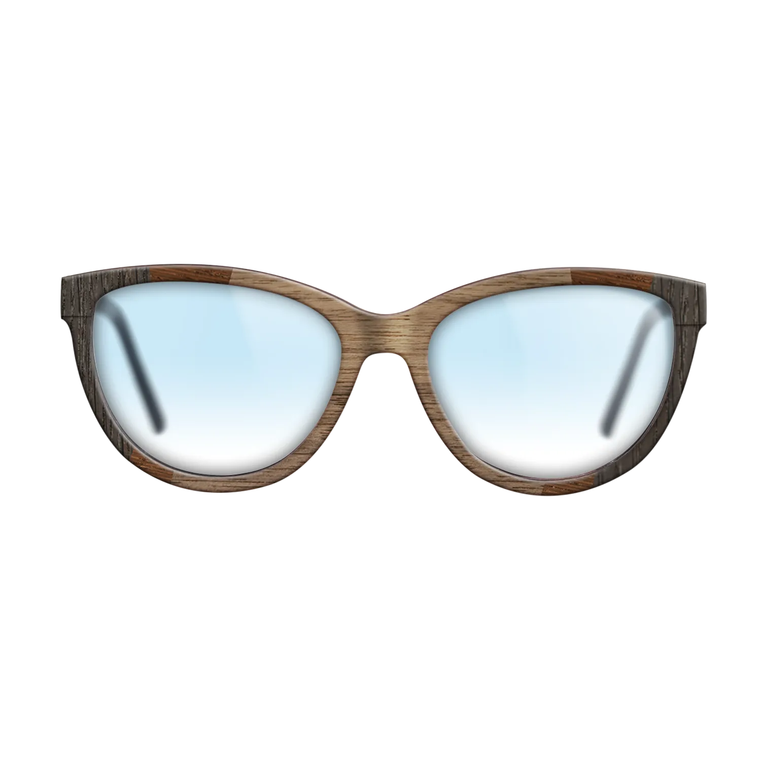 Fumed Oak,Walnut: Straight Grain,Wenge,Walnut Burl: Fractal - The Maiden - Cat - 1348 - SIRIS wood optic
