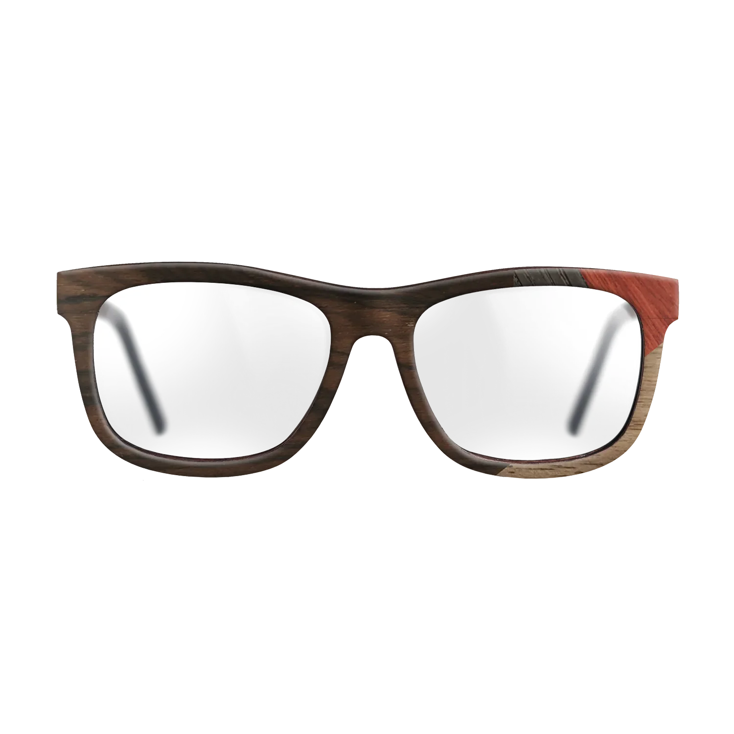 Fumed Oak,Walnut: Straight Grain,Ziricote Dark Quartered,Poplar Dyed: Red: Mosaic - The Hero - Square - 729 - SIRIS wood optic
