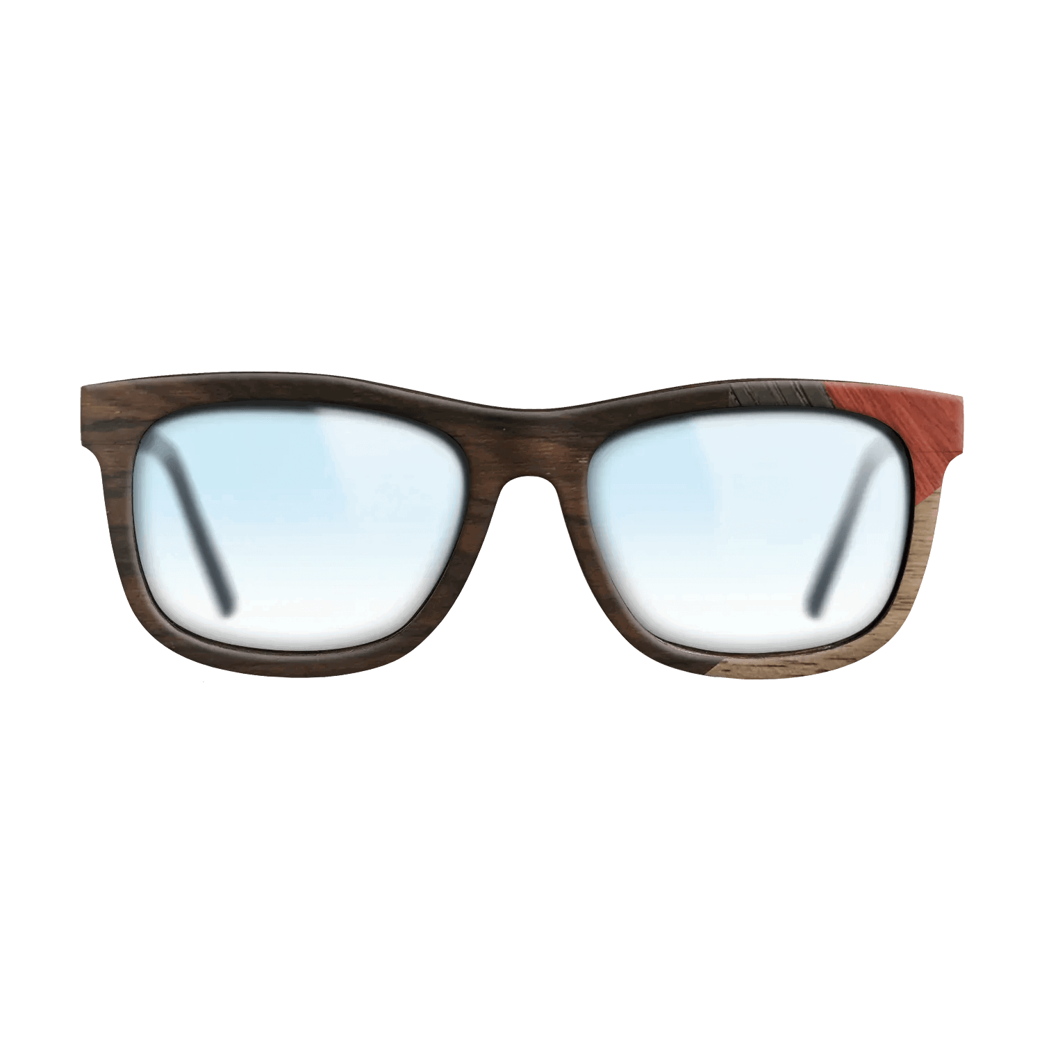 Fumed Oak,Walnut: Straight Grain,Ziricote Dark Quartered,Poplar Dyed: Red: Mosaic - The Hero - Square - 729 - SIRIS wood optic