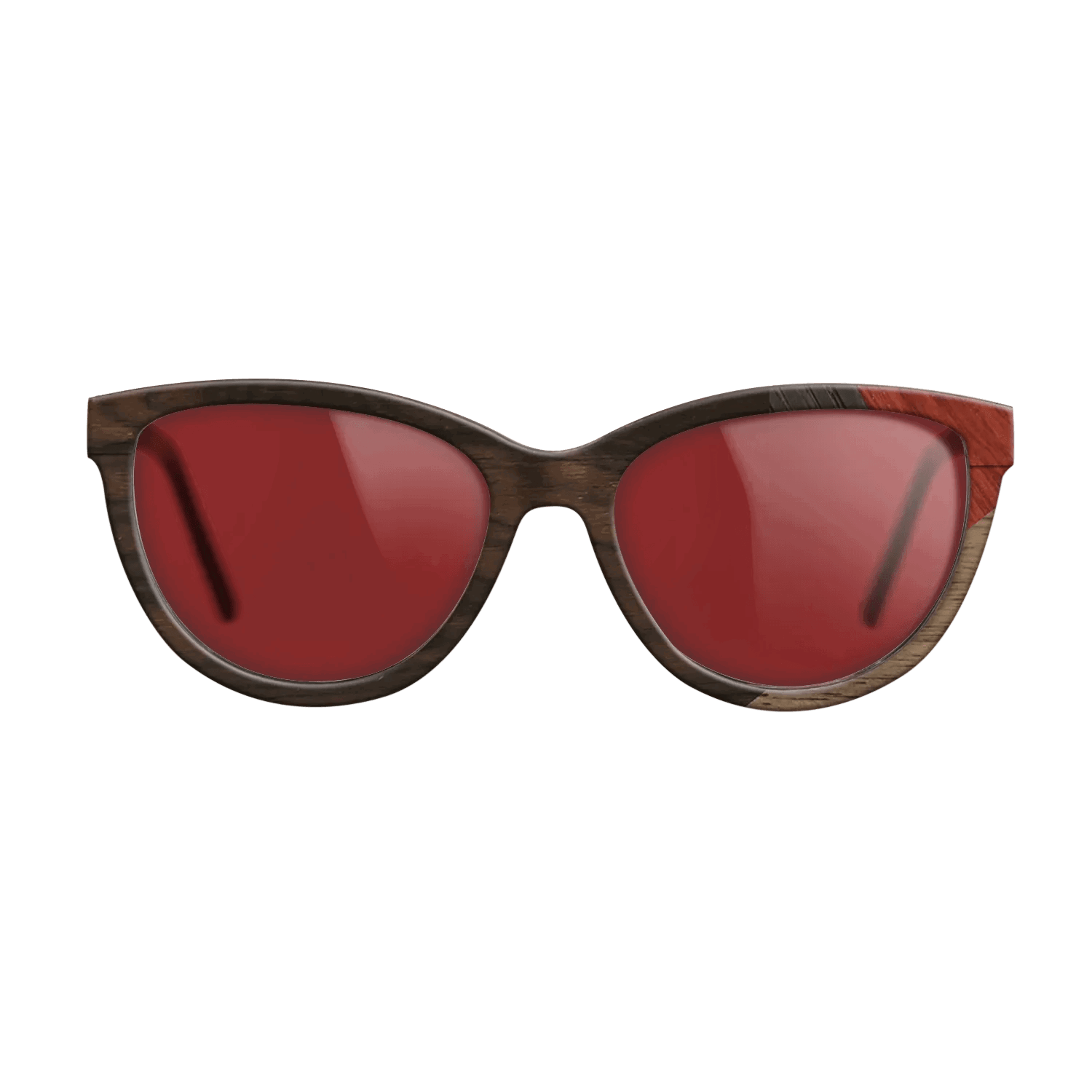 Fumed Oak,Walnut: Straight Grain,Ziricote Dark Quartered,Poplar Dyed: Red: Mosaic - The Maiden - Cat - 729 - SIRIS wood optic