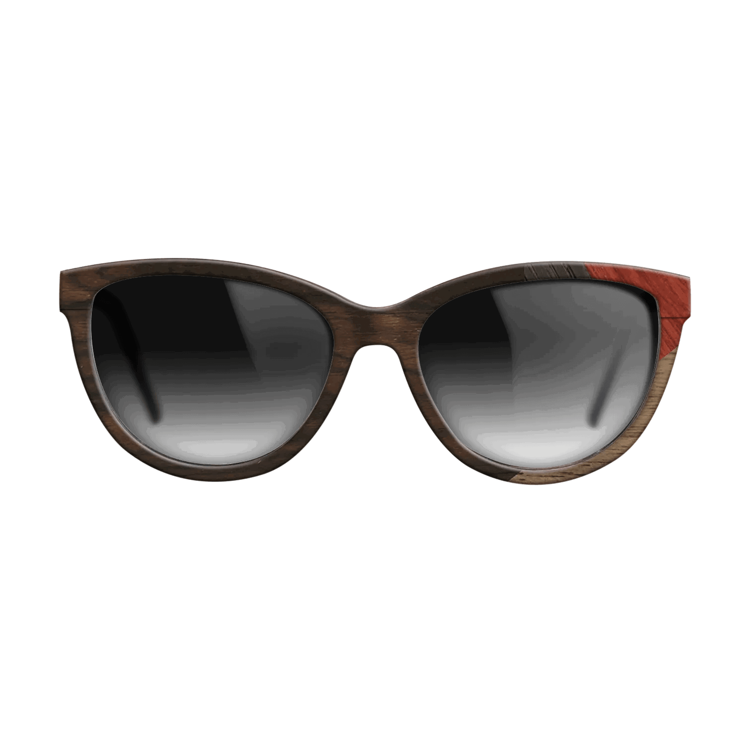 Fumed Oak,Walnut: Straight Grain,Ziricote Dark Quartered,Poplar Dyed: Red: Mosaic - The Maiden - Cat - 729 - SIRIS wood optic