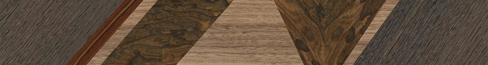 Fumed Oak,Walnut: Straight Grain,Ziricote Dark Quartered,Santos Rosewood Dark: Angle Cut - The Hero - Square - 1416 - SIRIS wood optic