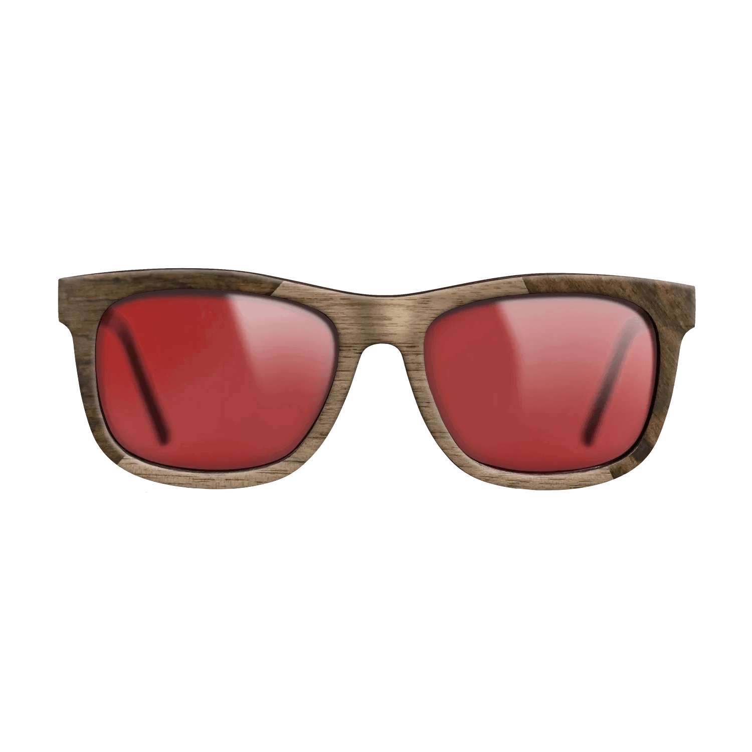 Fumed Oak,Walnut: Straight Grain,Ziricote Dark Quartered,Santos Rosewood Dark: Angle Cut - The Hero - Square - 1416 - SIRIS wood optic