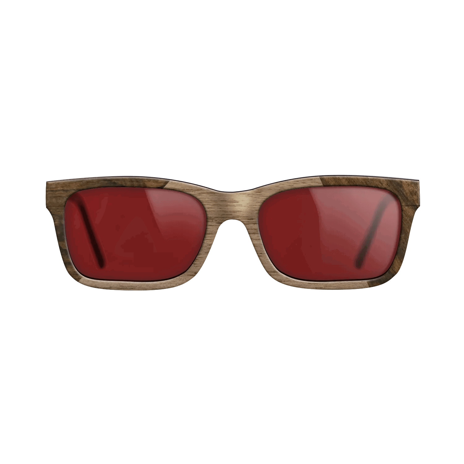 Fumed Oak,Walnut: Straight Grain,Ziricote Dark Quartered,Santos Rosewood Dark: Angle Cut - The Sage - Rectangle - 1416 - SIRIS wood optic