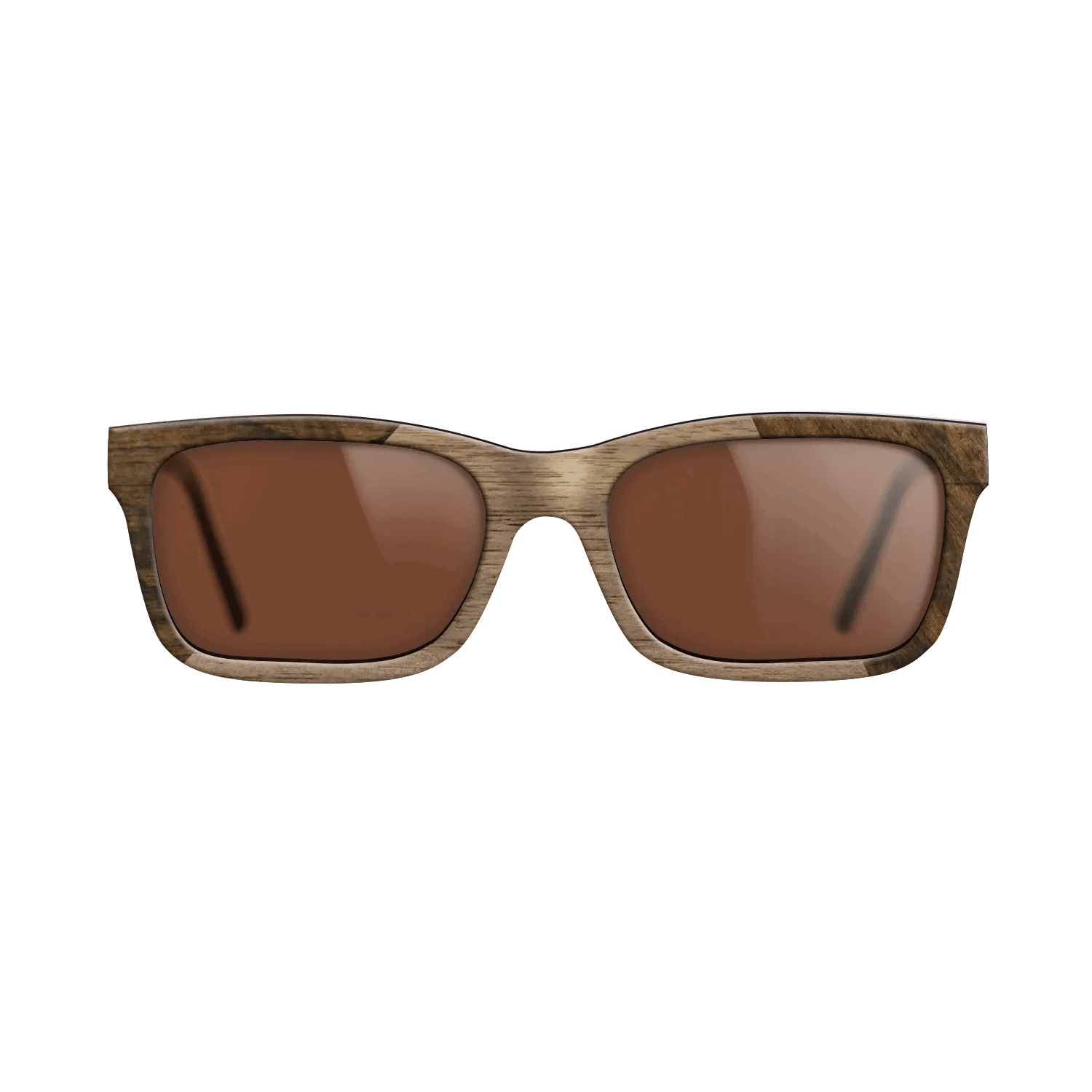 Fumed Oak,Walnut: Straight Grain,Ziricote Dark Quartered,Santos Rosewood Dark: Angle Cut - The Sage - Rectangle - 1416 - SIRIS wood optic