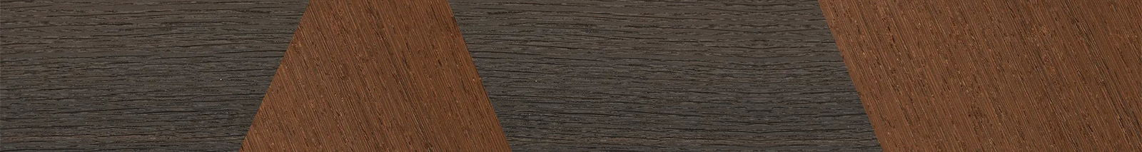 Fumed Oak,Wenge: Bauhaus - The Hero - Square - 893 - SIRIS wood optic