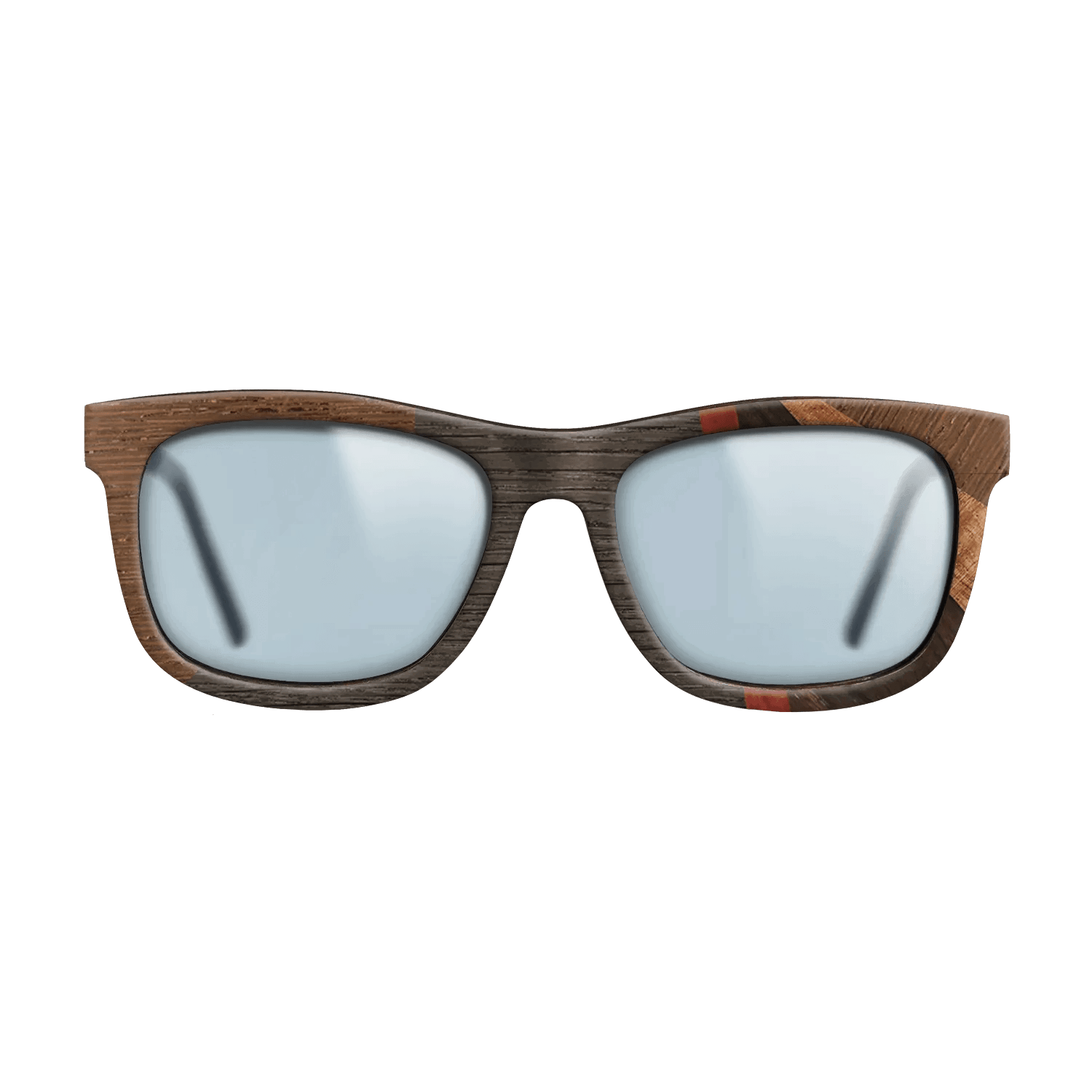 Fumed Oak,Wenge,Koa,Poplar Dyed: Red,Ziricote Dark Quartered: Fractal - The Hero - Square - 775 - SIRIS wood optic