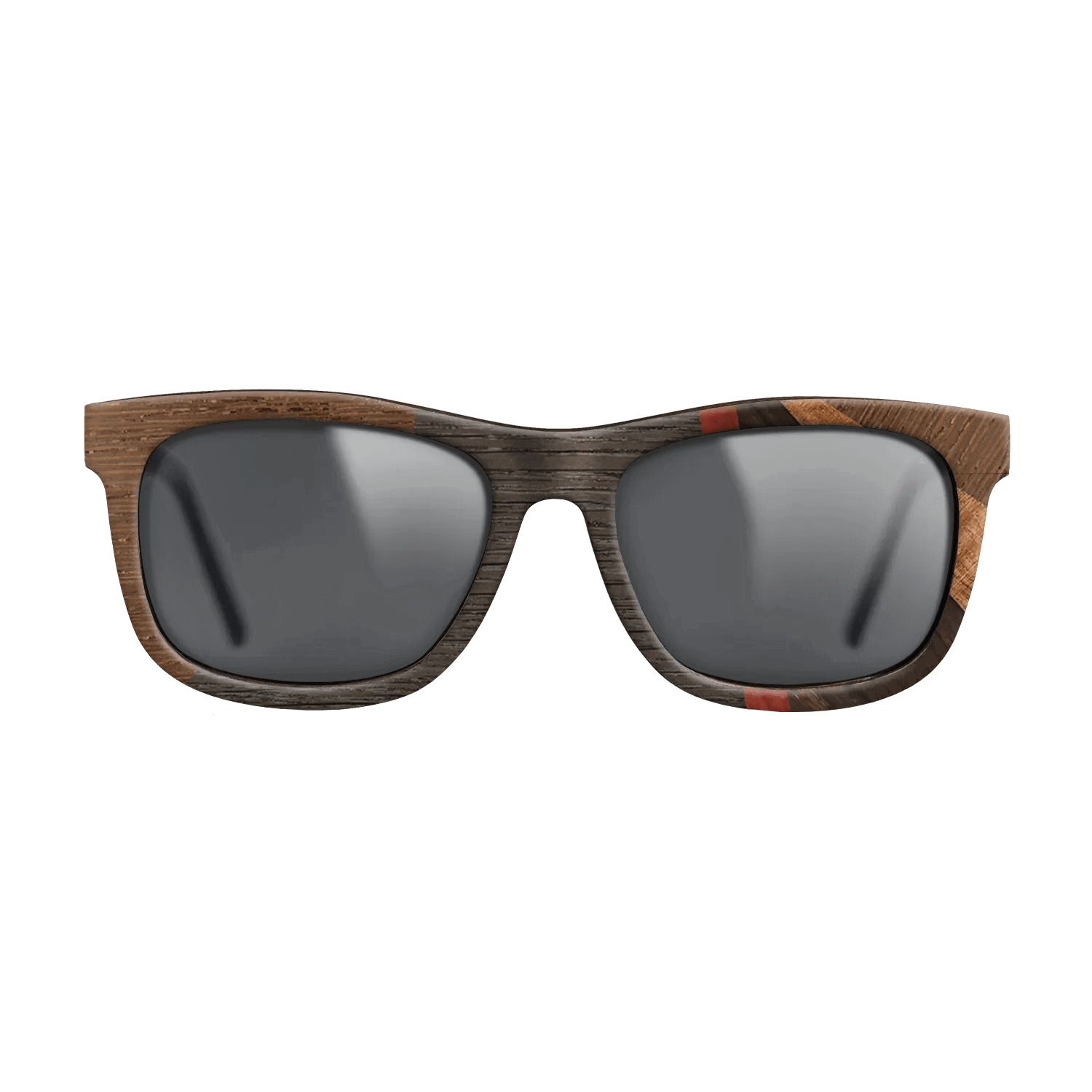 Fumed Oak,Wenge,Koa,Poplar Dyed: Red,Ziricote Dark Quartered: Fractal - The Hero - Square - 775 - SIRIS wood optic