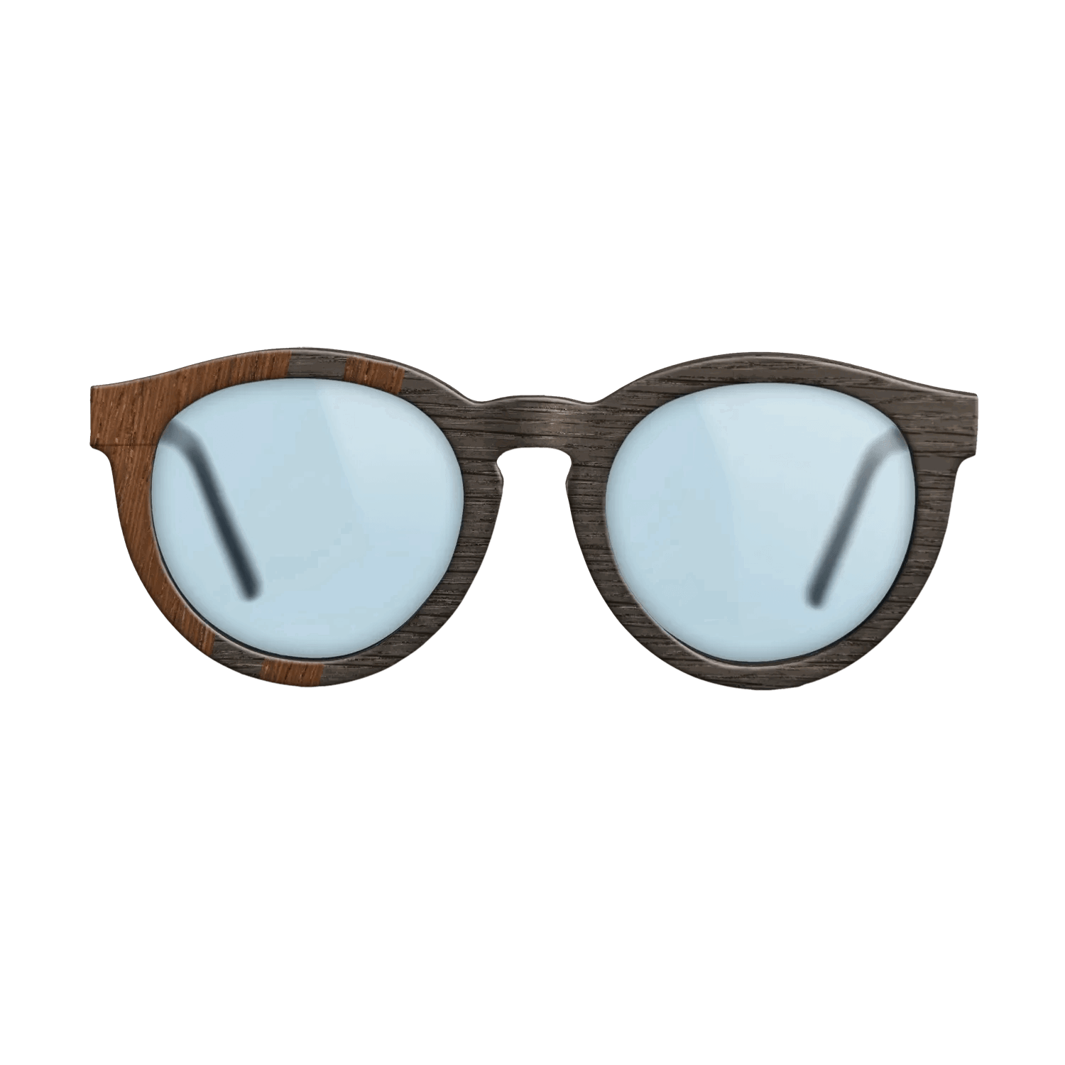 Fumed Oak,Wenge: Splice - The Rebel - Round - SIRIS wood optic
