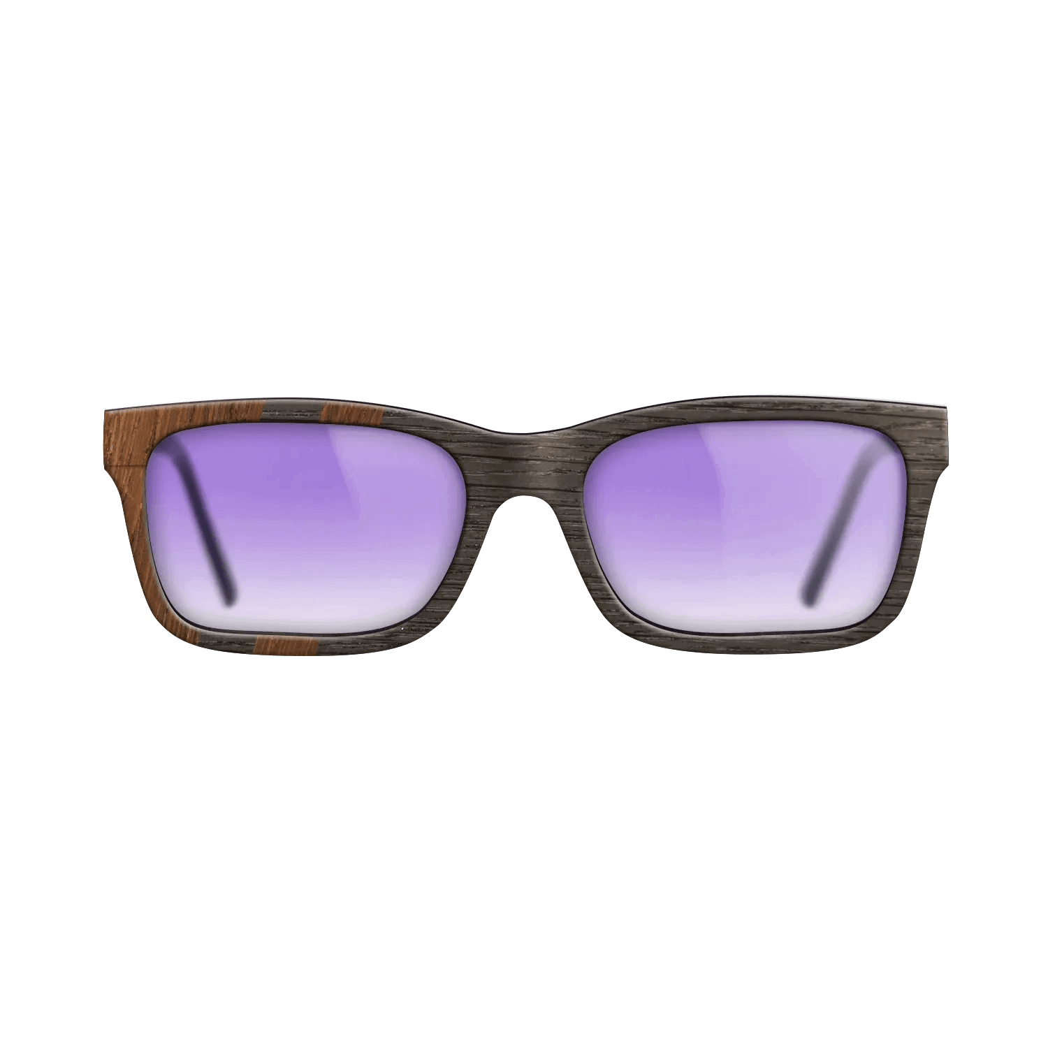Fumed Oak,Wenge: Splice - The Sage - Rectangle - SIRIS wood optic