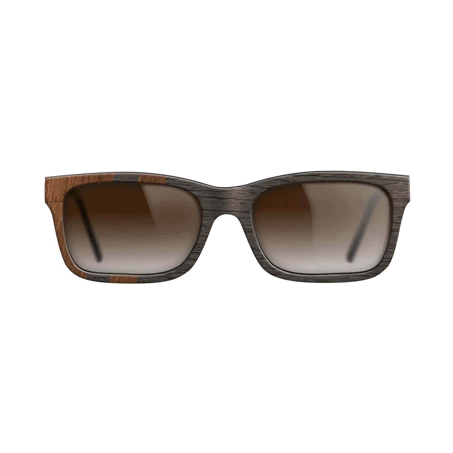 Fumed Oak,Wenge: Splice - The Sage - Rectangle - SIRIS wood optic