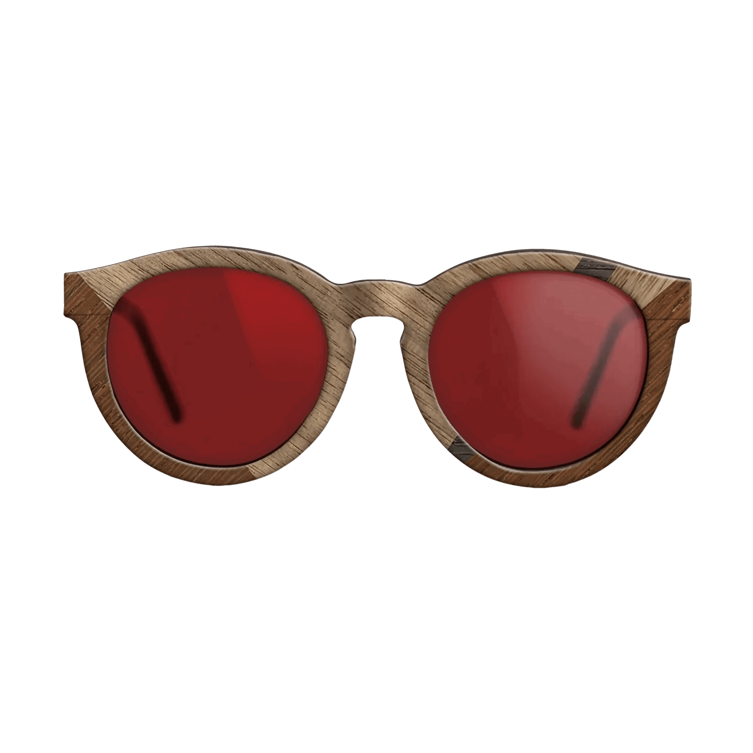 Fumed Oak,Wenge,Walnut: Straight Grain: Geometric - The Rebel - Round - 1885 - SIRIS wood optic