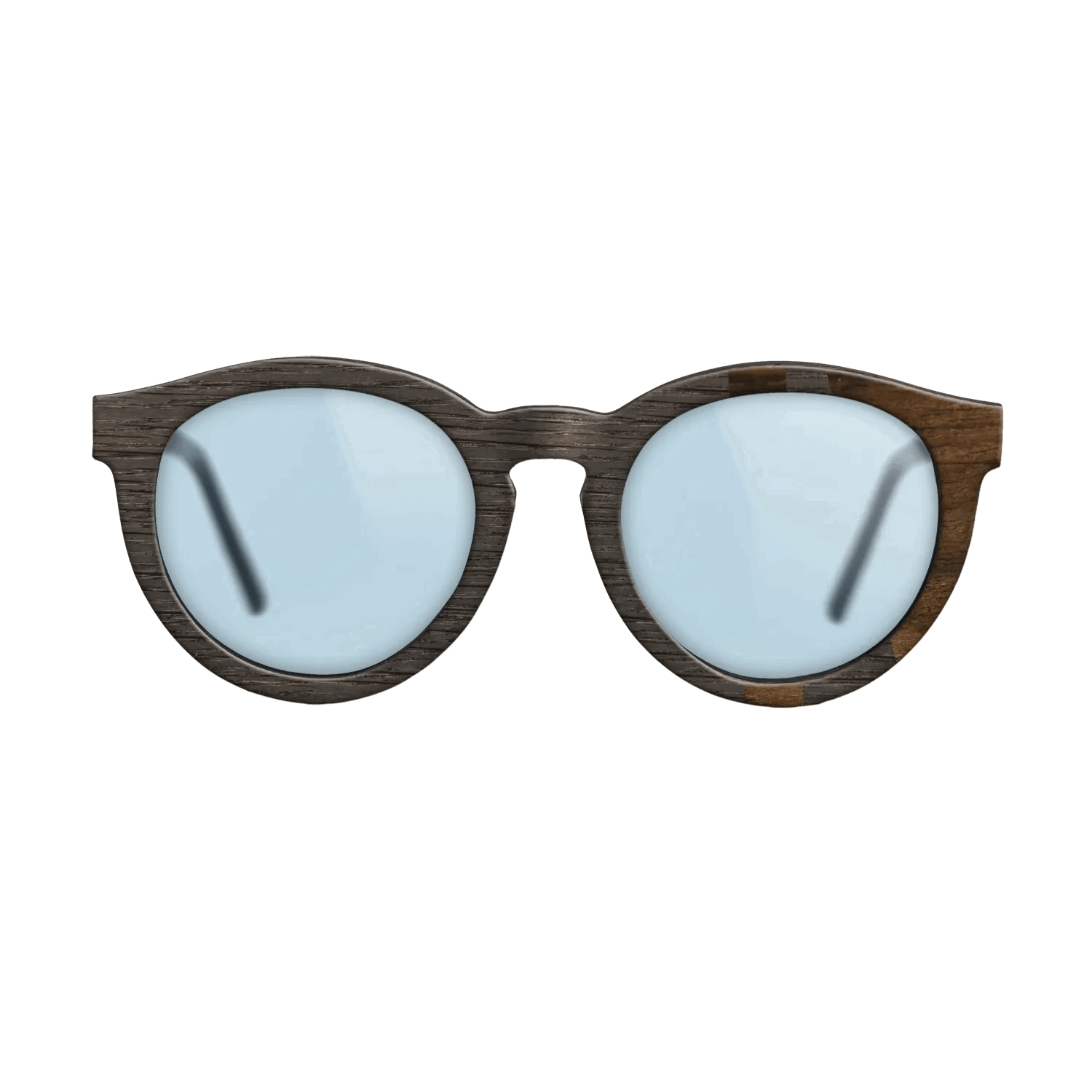 Fumed Oak,Ziricote Dark Quartered: Bauhaus - The Rebel - Round - SIRIS wood optic