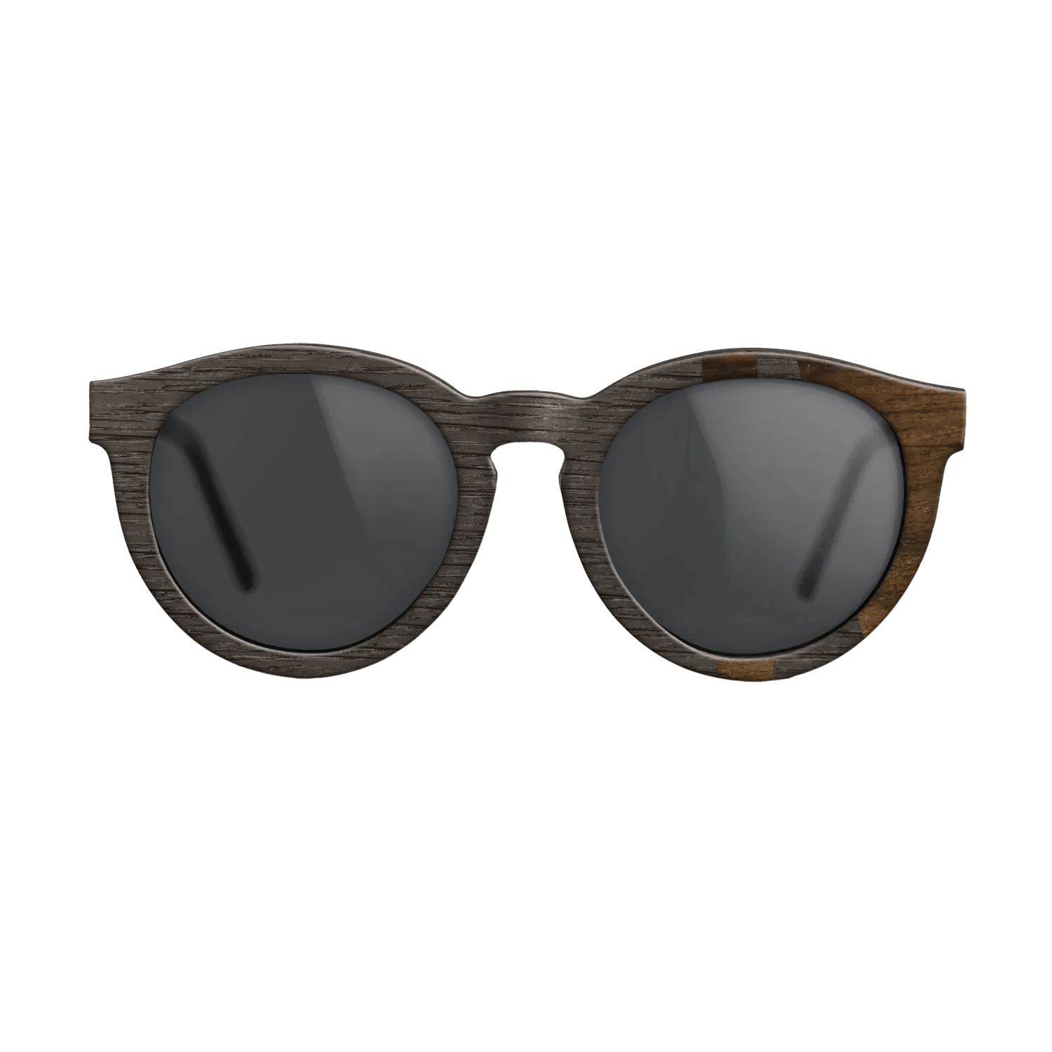 Fumed Oak,Ziricote Dark Quartered: Bauhaus - The Rebel - Round - SIRIS wood optic