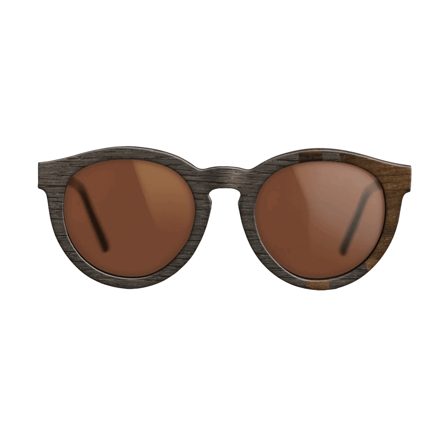 Fumed Oak,Ziricote Dark Quartered: Bauhaus - The Rebel - Round - SIRIS wood optic