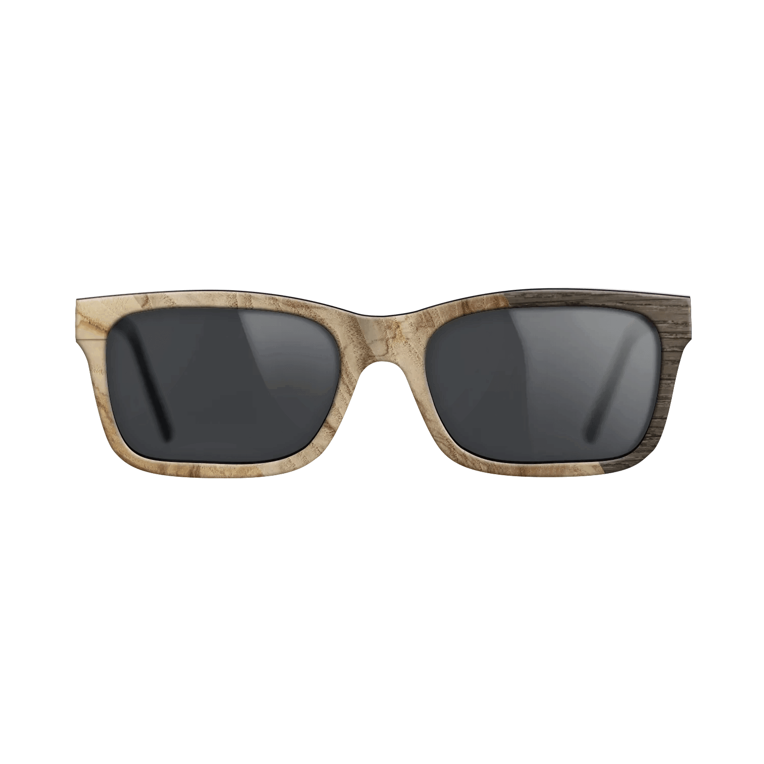 Fumed Oak,Ziricote Dark Quartered: Cubic Cuts - The Sage - Rectangle - SIRIS wood optic