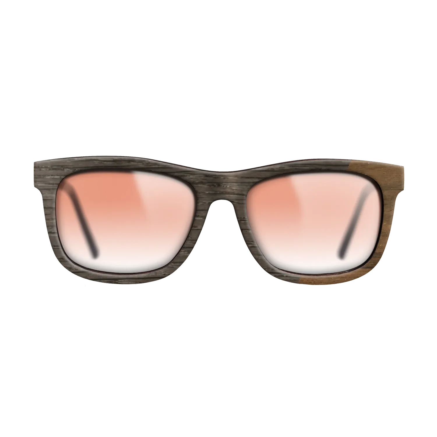 Fumed Oak,Ziricote Dark Quartered: Dicut - The Hero - Square - SIRIS wood optic
