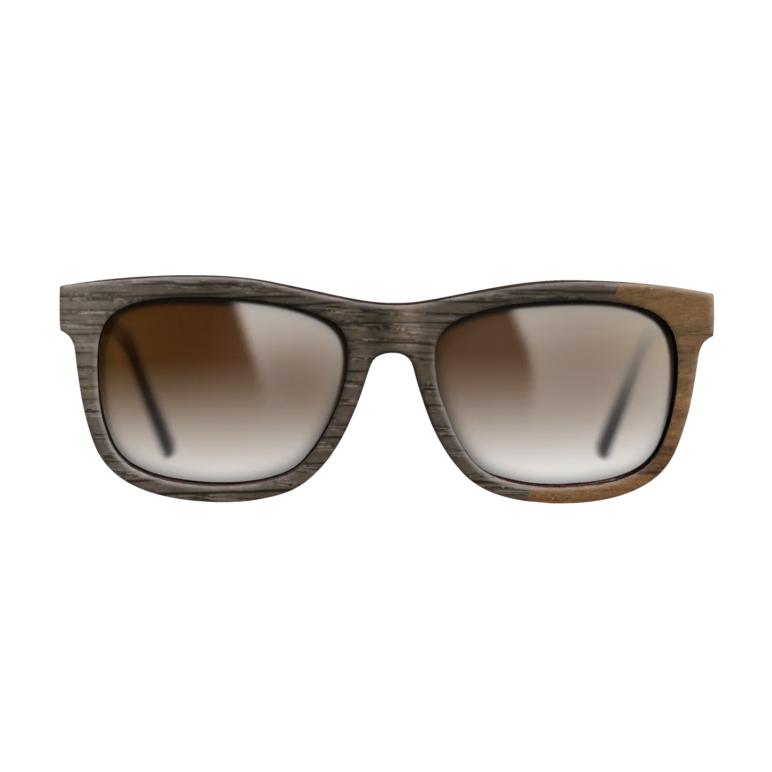 Fumed Oak,Ziricote Dark Quartered: Dicut - The Hero - Square - SIRIS wood optic