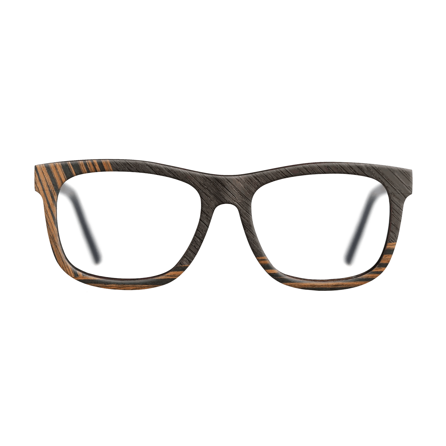 Fumed Oak,Ziricote Dark Quartered,Italian Ebony: Angle Cut - The Hero - Square - 1552 - SIRIS wood optic