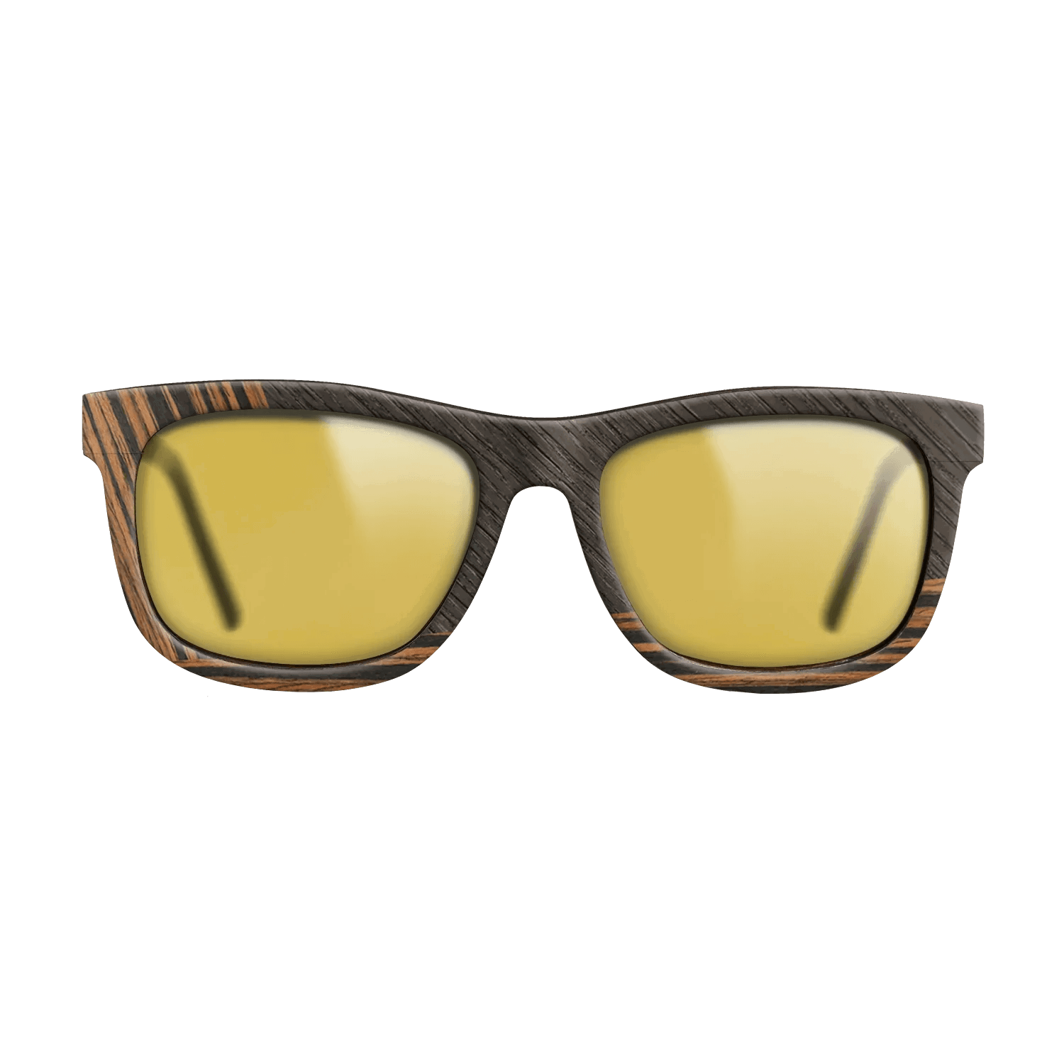Fumed Oak,Ziricote Dark Quartered,Italian Ebony: Angle Cut - The Hero - Square - 1552 - SIRIS wood optic