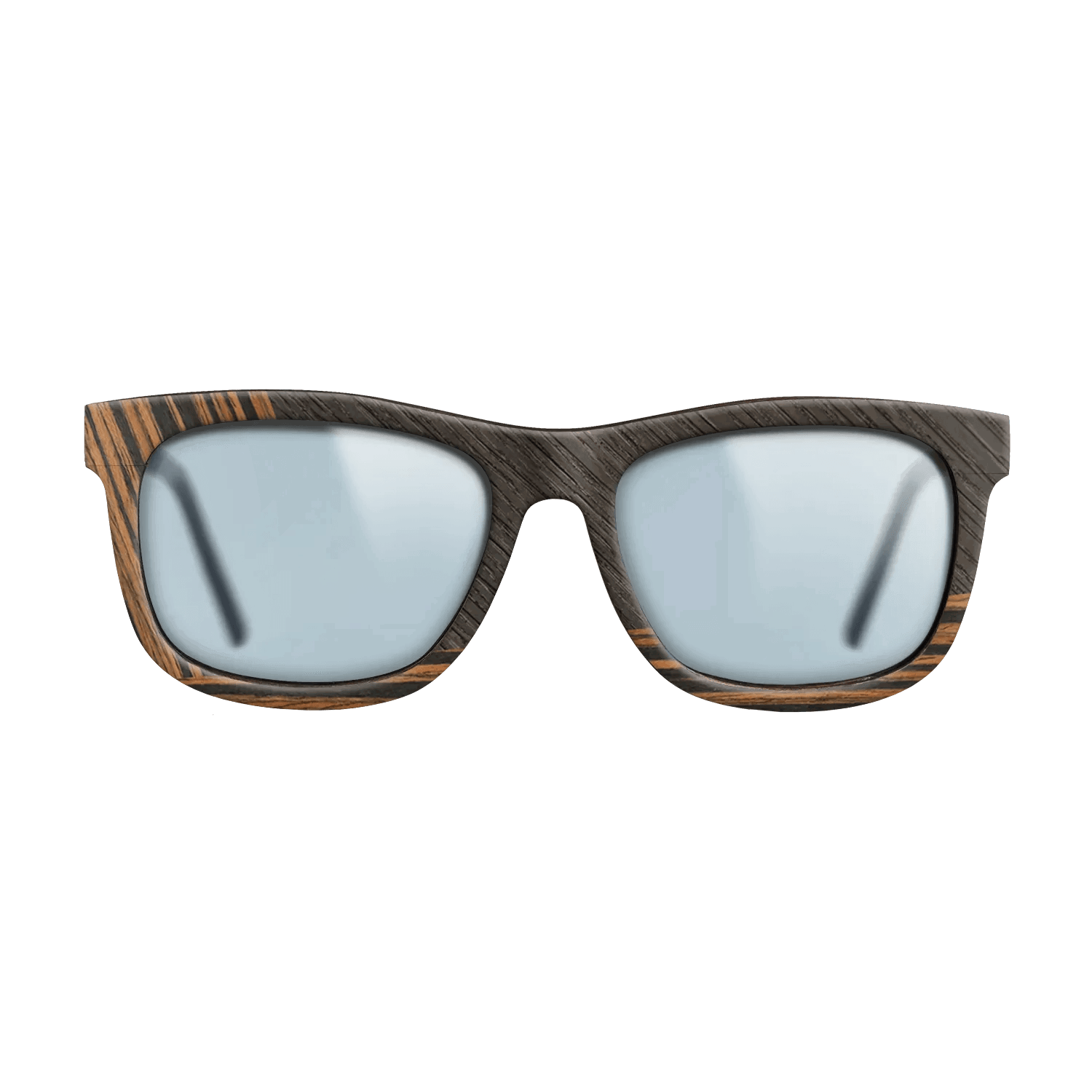Fumed Oak,Ziricote Dark Quartered,Italian Ebony: Angle Cut - The Hero - Square - 1552 - SIRIS wood optic