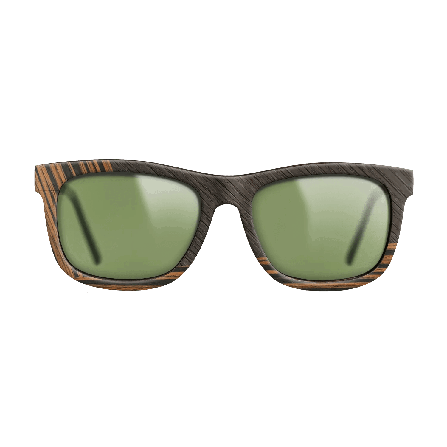 Fumed Oak,Ziricote Dark Quartered,Italian Ebony: Angle Cut - The Hero - Square - 1552 - SIRIS wood optic