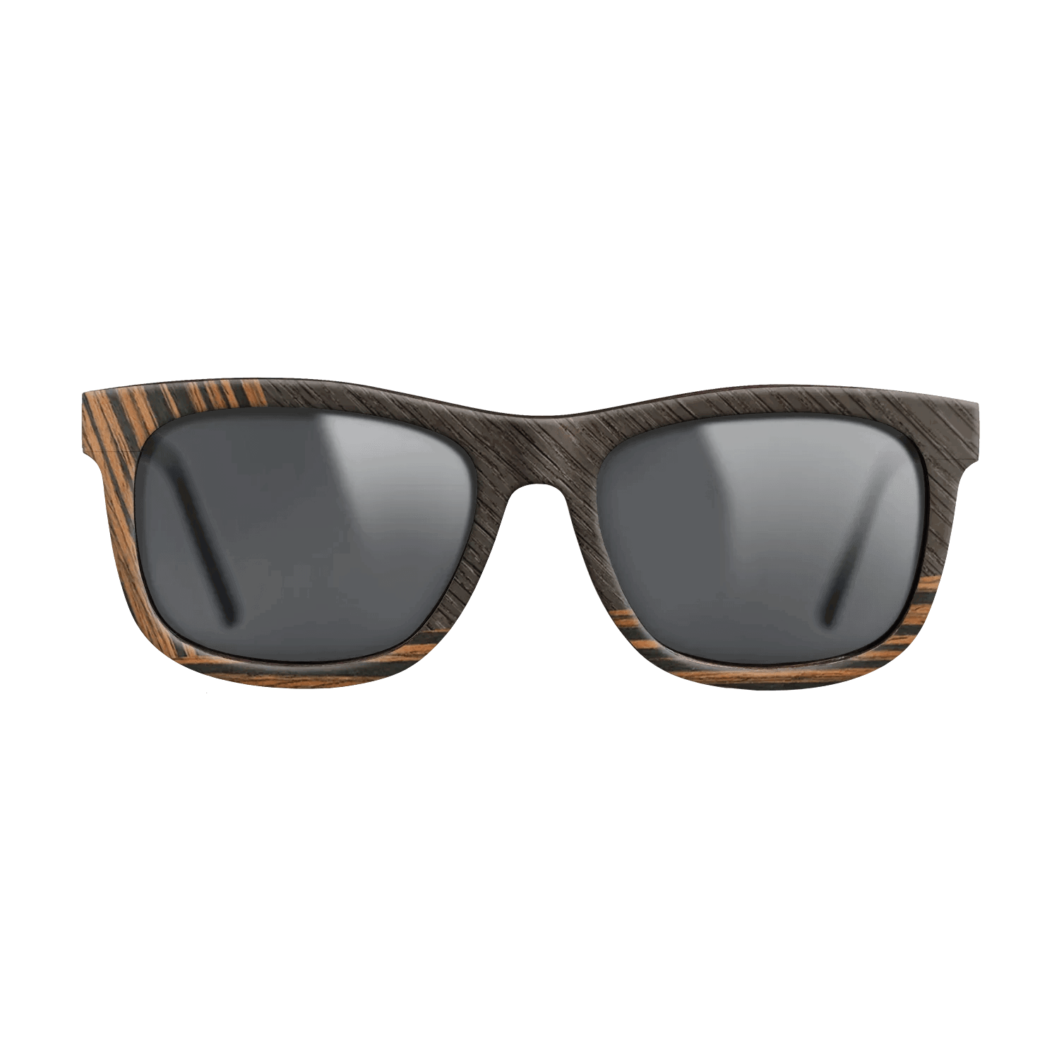 Fumed Oak,Ziricote Dark Quartered,Italian Ebony: Angle Cut - The Hero - Square - 1552 - SIRIS wood optic