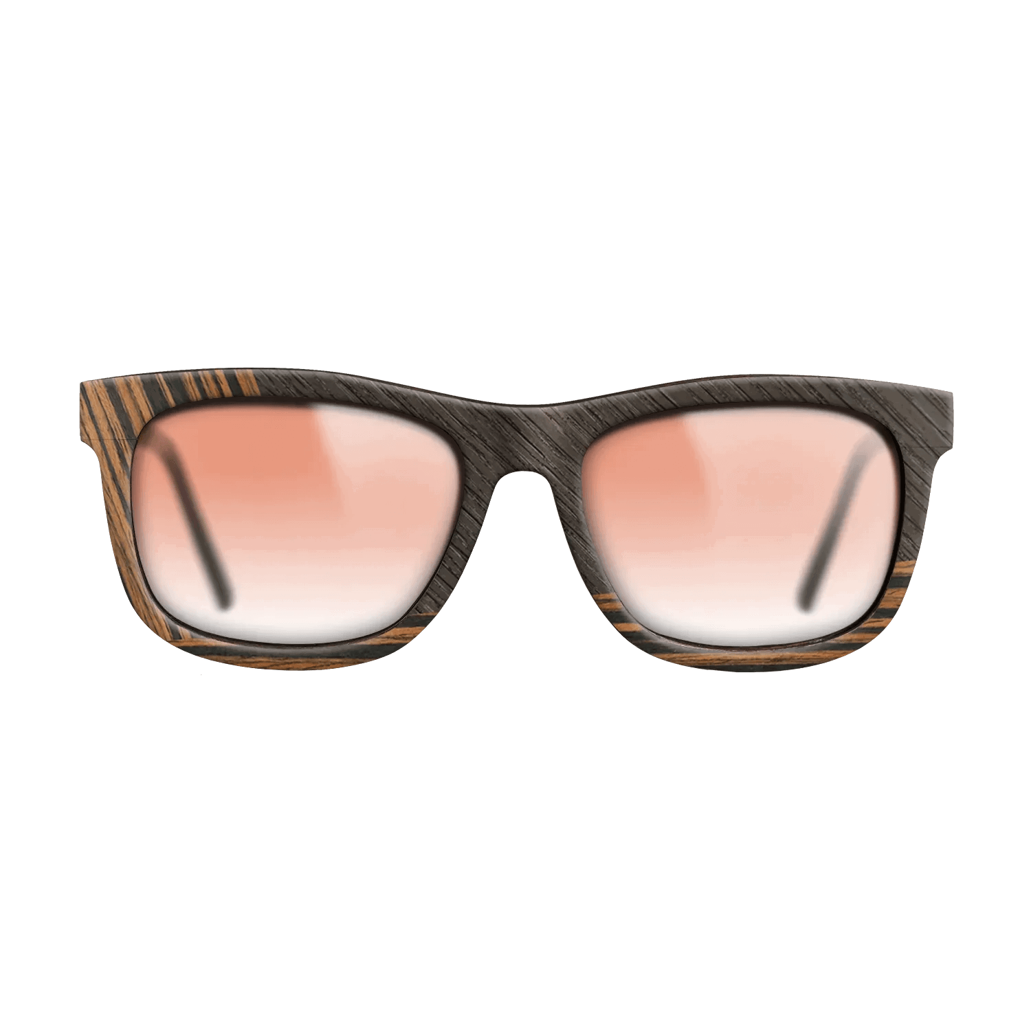 Fumed Oak,Ziricote Dark Quartered,Italian Ebony: Angle Cut - The Hero - Square - 1552 - SIRIS wood optic