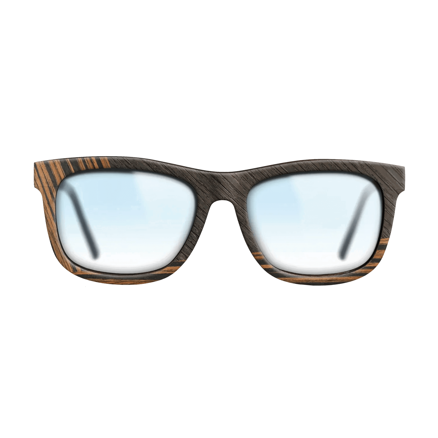 Fumed Oak,Ziricote Dark Quartered,Italian Ebony: Angle Cut - The Hero - Square - 1552 - SIRIS wood optic