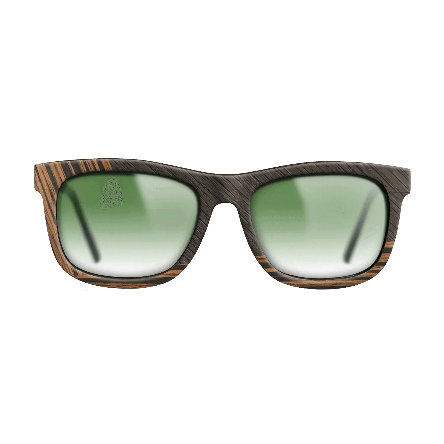 Fumed Oak,Ziricote Dark Quartered,Italian Ebony: Angle Cut - The Hero - Square - 1552 - SIRIS wood optic
