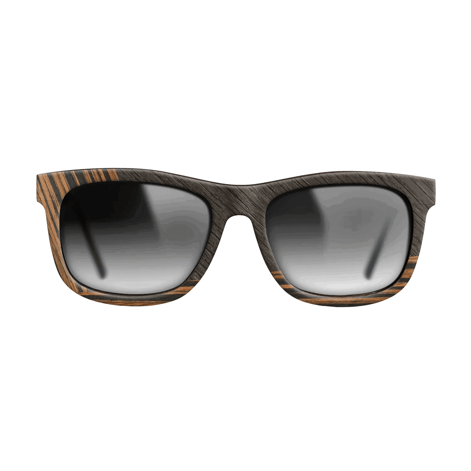 Fumed Oak,Ziricote Dark Quartered,Italian Ebony: Angle Cut - The Hero - Square - 1552 - SIRIS wood optic