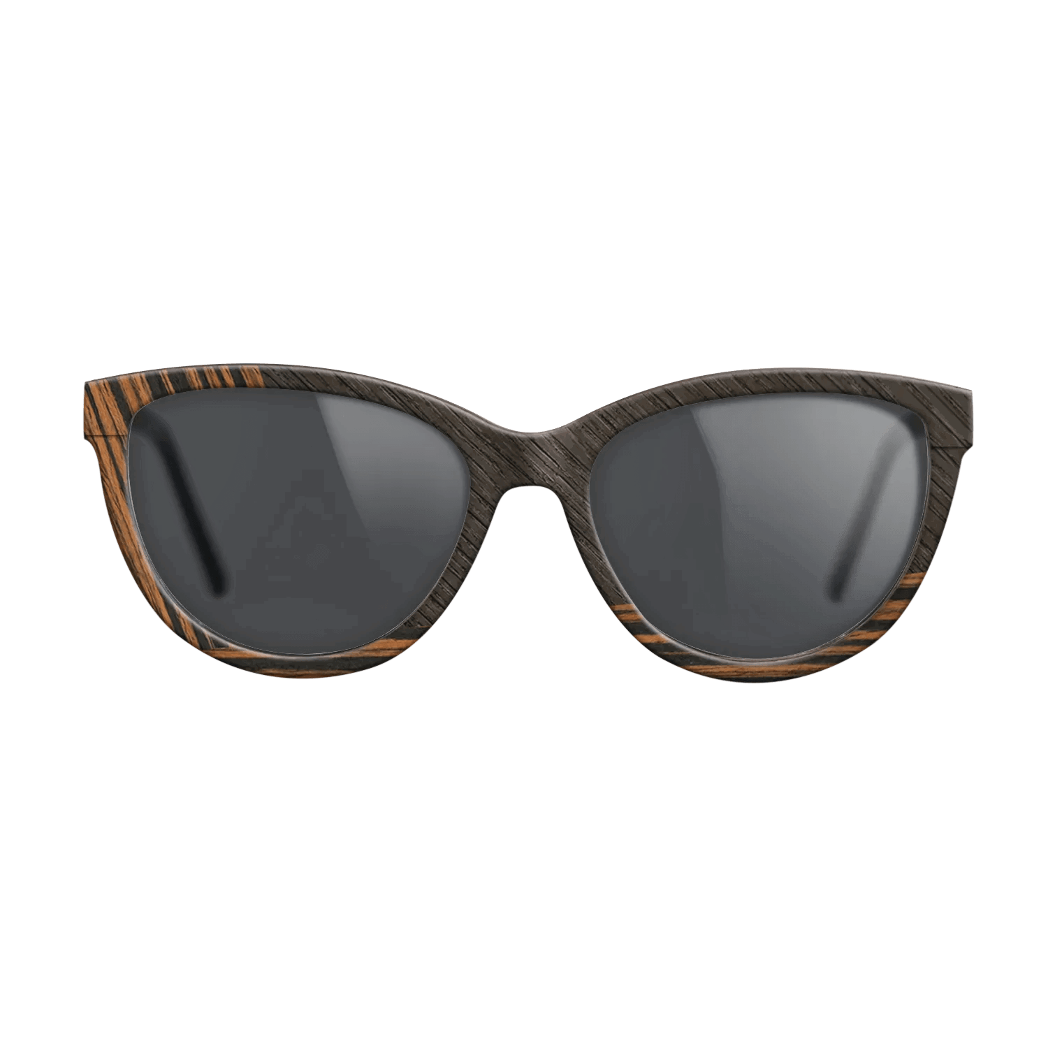 Fumed Oak,Ziricote Dark Quartered,Italian Ebony: Angle Cut - The Maiden - Cat - 1552 - SIRIS wood optic