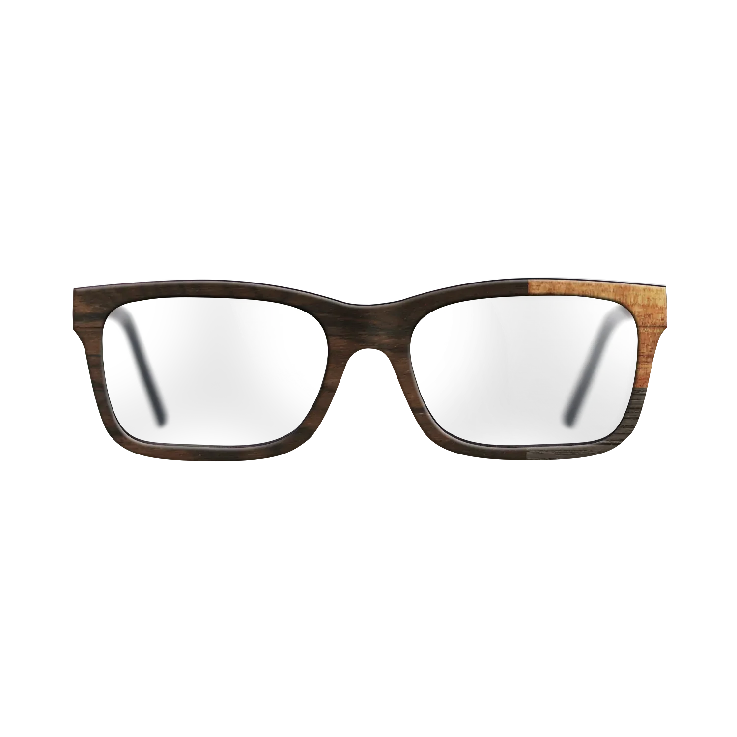 Fumed Oak,Ziricote Dark Quartered,Koa: Cubic Cuts - The Sage - Rectangle - SIRIS wood optic
