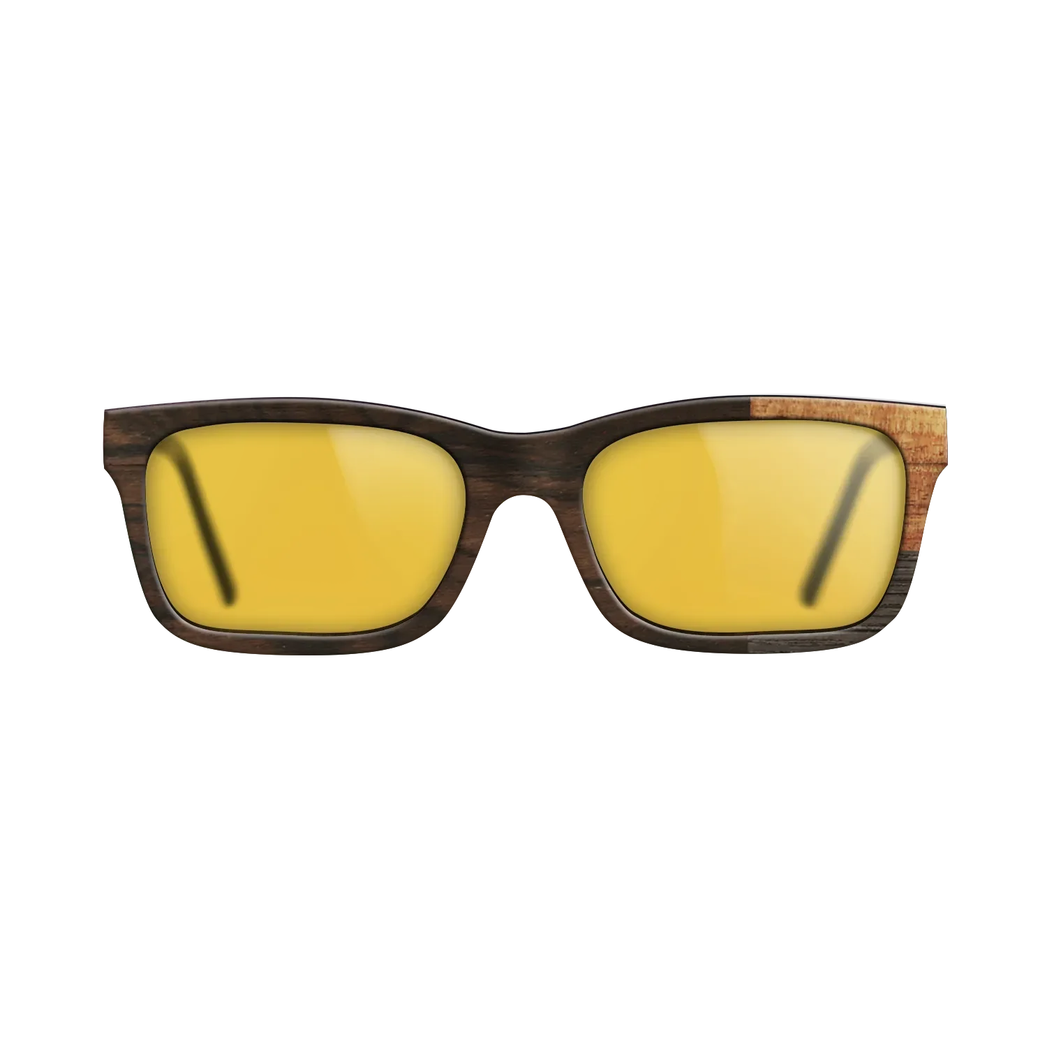 Fumed Oak,Ziricote Dark Quartered,Koa: Cubic Cuts - The Sage - Rectangle - SIRIS wood optic