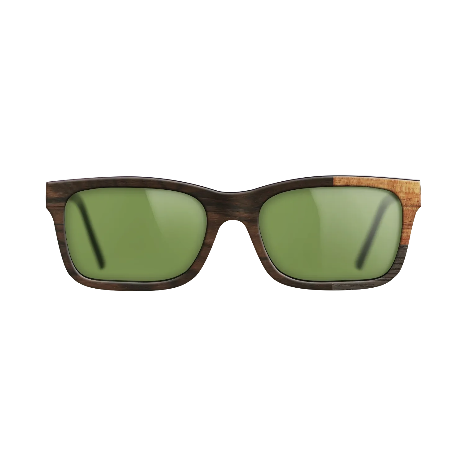 Fumed Oak,Ziricote Dark Quartered,Koa: Cubic Cuts - The Sage - Rectangle - SIRIS wood optic