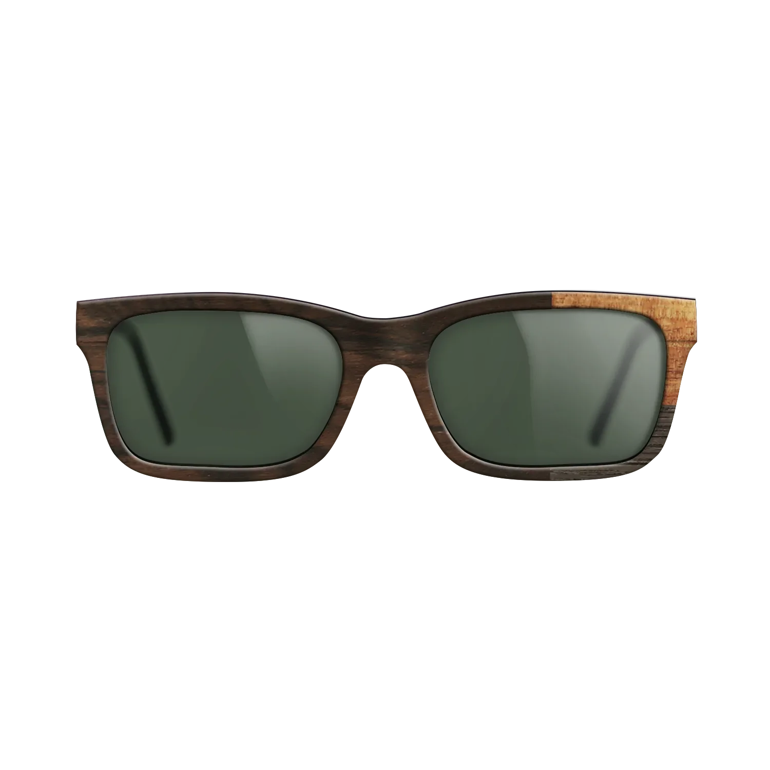 Fumed Oak,Ziricote Dark Quartered,Koa: Cubic Cuts - The Sage - Rectangle - SIRIS wood optic